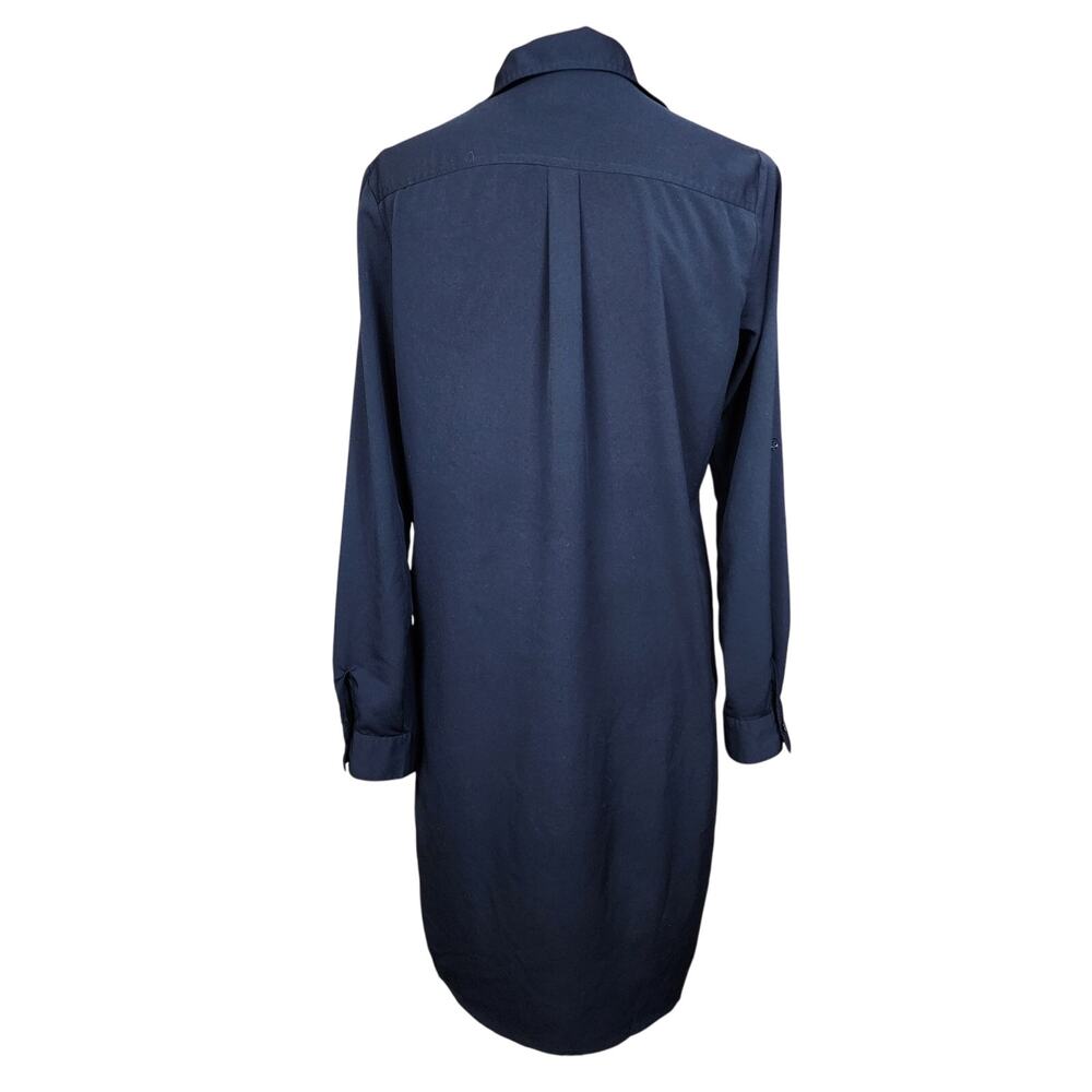 Banana Republic Size 8 Navy Blue Work Dress - Picture 4 of 7